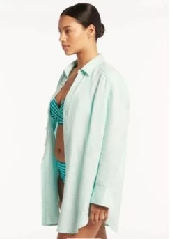 Sea Level- Resort Linen Cover Up -Swimwear Promotion Store image 37089 18400 600