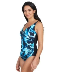Zoggs- Ocean Smoke Mystery Classic Back 1pce 12 Zoggs- Ocean Smoke Mystery Classic Back 1pce -Swimwear Promotion Store image 38304 18745 600