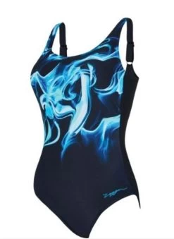 Zoggs- Ocean Smoke Adjustable Scoopback 1pce -Swimwear Promotion Store image 38308 18751 600