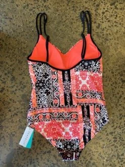 Seafolly-Silk Market Sweetheart One Piece -Swimwear Promotion Store image 38351 18823 600