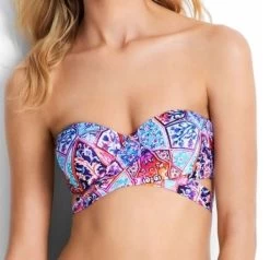 Seafolly-Kashmir Wrap Front Bandeau Top 8 Seafolly-Kashmir Wrap Front Bandeau Top -Swimwear Promotion Store image 38404 18880 600