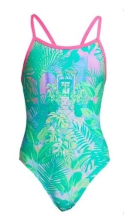 Funkita-Girls Ocean View Single Strap One Piece -Swimwear Promotion Store image 38451 18944 600