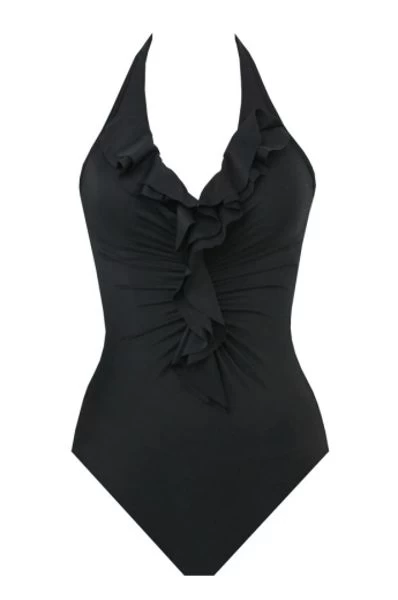 Miraclesuit-Must Haves Isabella Frill Front Halter 1pce Swimsuit 4 Miraclesuit-Must Haves Isabella Frill Front Halter 1pce Swimsuit - Image 2