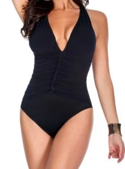 Miraclesuit-Too Haute Allegro Black One Piece Swimsuit -Swimwear Promotion Store image 6005825 600