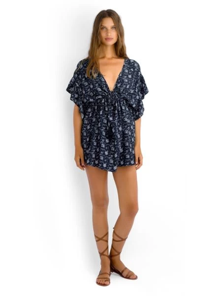 Seafolly- Rock Muse Ditsy Kaftan 5 Seafolly- Rock Muse Ditsy Kaftan - Image 3