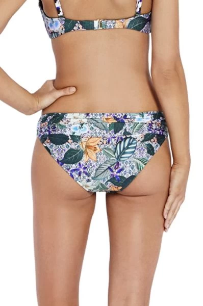 Milea-Cut And Clash Mid Rise Ruche Pant 4 Milea-Cut And Clash Mid Rise Ruche Pant - Image 2