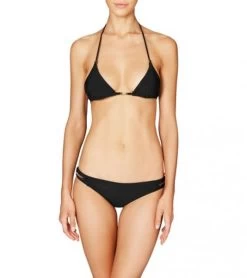 Heidi Klum-Sun Dappled Decadence Black Triangle Top -Swimwear Promotion Store image 6009120 600