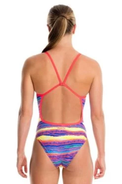 Funkita-Girls Crystal Wave Single Strap One Piece Swimsuit -Swimwear Promotion Store image 6009518 600