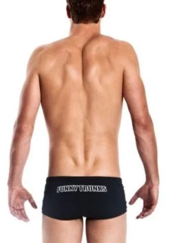 Funky Trunks-Mens Still Black Plain Trunk -Swimwear Promotion Store image 6010311 600