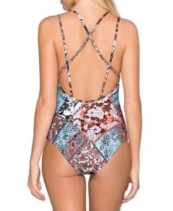 Jets-Poetic Cross Back Tank One Piece -Swimwear Promotion Store image 6010808 600