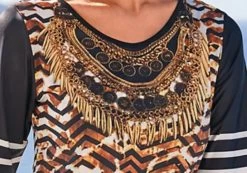 Sunflair-Easy Line Short Sleeve Dress 11 Sunflair-Easy Line Short Sleeve Dress -Swimwear Promotion Store image 6016011 600