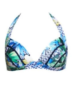 Jets-Sublime 50s Piped Moulded Halter Top -Swimwear Promotion Store image 6017166 600