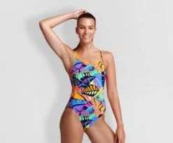 Funkita-Ladies Tarzanny Pants Diamond Back 1 Piece -Swimwear Promotion Store image 6020076 600