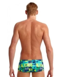 Funky Trunks- Mens Pop Tropo Plain Front Trunks -Swimwear Promotion Store image 6020390 600