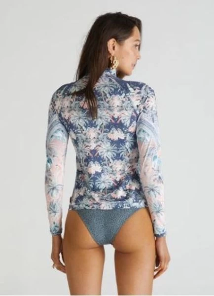 Aqua Blu- Indianic Hayley Rash Guard 8 Aqua Blu- Indianic Hayley Rash Guard - Image 6