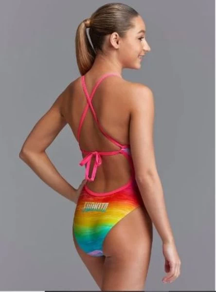 Funkita-Ladies Ocean Ink Tie Me Tight One Piece 5 Funkita-Ladies Ocean Ink Tie Me Tight One Piece - Image 3