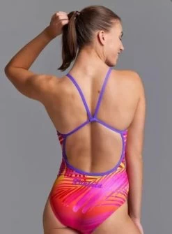 Funkita-Ladies Beach Sunset Single Strap One Piece -Swimwear Promotion Store image 6072595 6021479 600