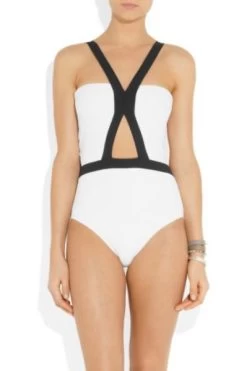 Jets-White Label Cutout Bandeau 1pce Swimsuit -Swimwear Promotion Store image 7818 600
