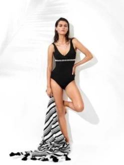 Seafolly-Ibiza Escape Wrap Front Maillot -Swimwear Promotion Store image 7858 600