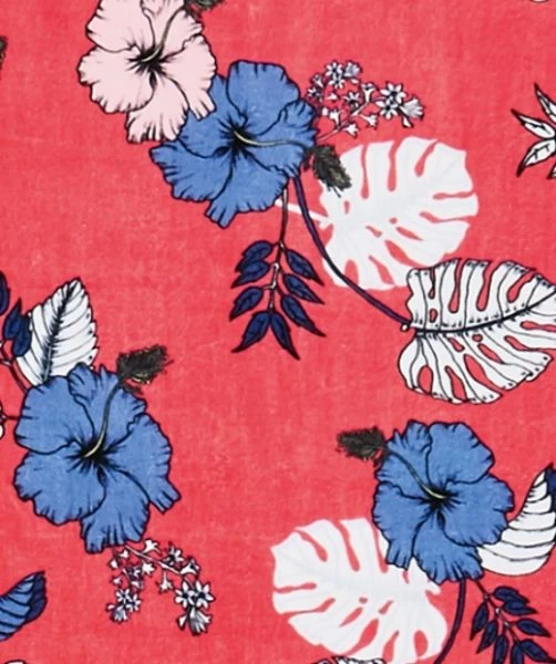 Seafolly-Girls Tropical Vibes Hibiscus Towel 4 Seafolly-Girls Tropical Vibes Hibiscus Towel - Image 2