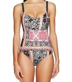 Seafolly-Silk Market Sweetheart One Piece -Swimwear Promotion Store image 9720 600