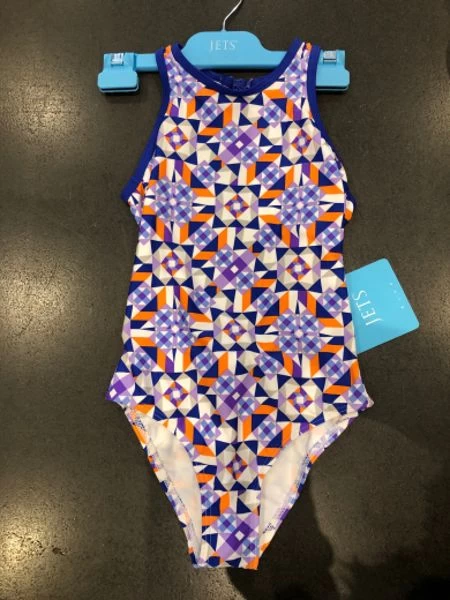 Jets-Girls Size 8 Prism High Neck One Piece 3 Jets-Girls Size 8 Prism High Neck One Piece