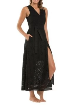 Jets-Indulgence Maxi Wrap Dress