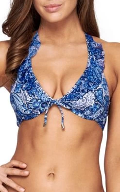 Jets-Promises C-D Ruffle Underwire Top & Ruffle Pant