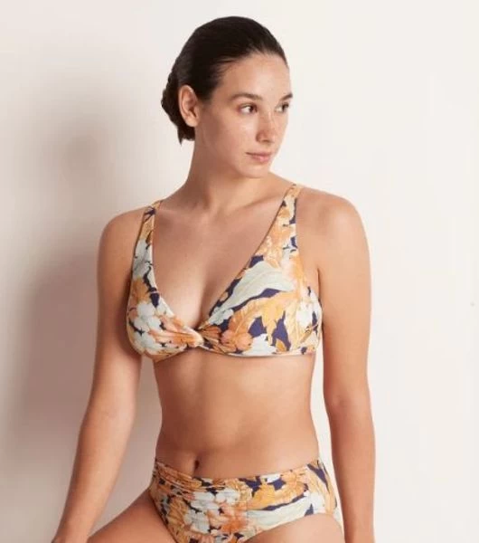 Monte & Lou- Paraiso Multi Fit Twist Crop Top