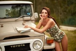 Monte & Lou- Sorrento Spliced Bandeau One Piece