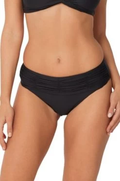 Monte & Lou-ML Mid Rise Ruched Pant