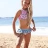 Platypus- Girls Secret Garden Hi Neck Bikini -Swimwear Promotion Store platypus girls secret garden hi neck bikini 11375 600