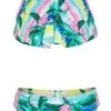 Platypus-Girls Sunrise Flounce Strap Bikini