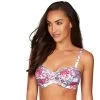Sea Level- Aztec Rose Twist Front Bandeau Bar Top -Swimwear Promotion Store sea level aztec rose twist front bandeau bar top 13214 600