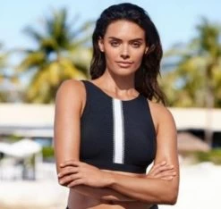 Sea Level-Valentina High Neck Multifit Bra Top