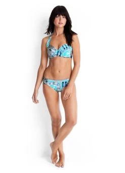 Seafolly- Silk Market Twist Soft Cup Halter Top