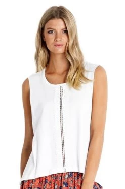 Seafolly-Caribbean Kool Lace Insert Tank