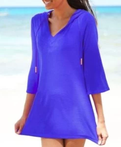 Seafolly-Gilligan Island White Chill Out Towelling Kaftan