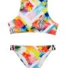 Seafolly-Girls Tropical Splice Zip Tankini -Swimwear Promotion Store seafollygirls tropical splice zip tankini 6002615 600