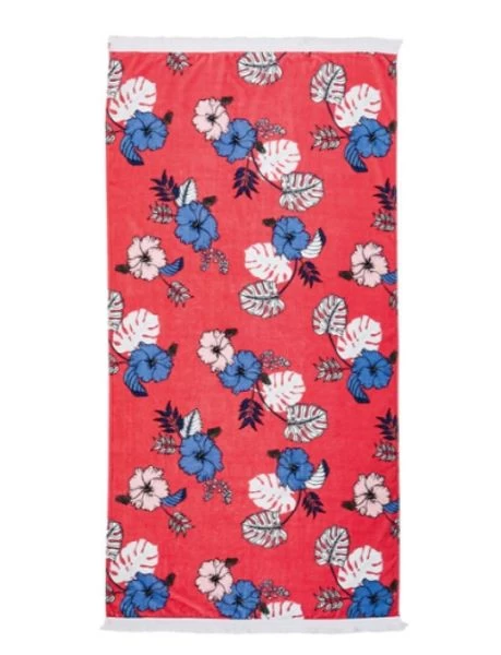 Seafolly-Girls Tropical Vibes Hibiscus Towel 3 Seafolly-Girls Tropical Vibes Hibiscus Towel