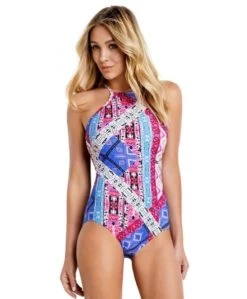 Seafolly-Moon Dance DD High Neck Maillot 1 Piece