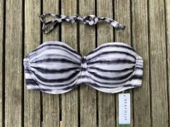 Seafolly-Osaka Stripe D Cup Bustier Bra