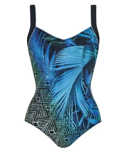 Sunflair- Chlorine Resistant Palm One Piece 3 Sunflair- Chlorine Resistant Palm One Piece