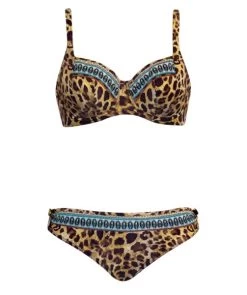 Sunflair- Painted Eaglets Underwire D Cup Bikini