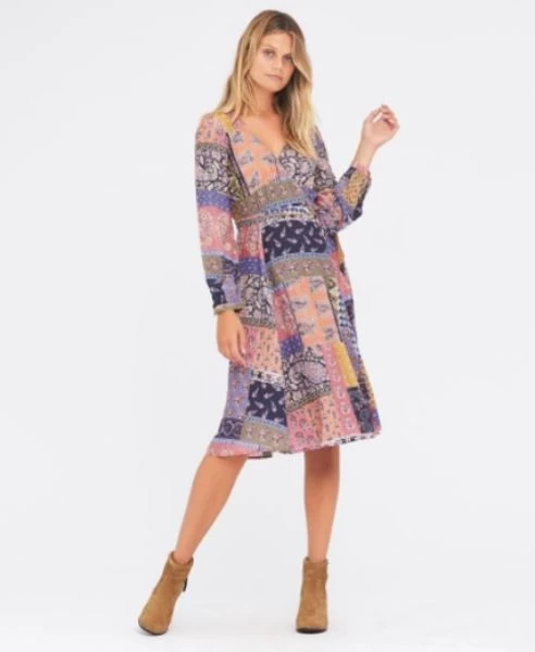 Tigerlily- Tejano Wrap Dress 3 Tigerlily- Tejano Wrap Dress